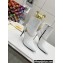 Louis Vuitton Heel 10cm Mansion Ankle Boots White with Chain 2022