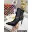 Louis Vuitton Heel 10cm Mansion Ankle Boots Black with Chain 2022