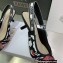 Dior Heel 6.5cm J'Adior Slingback Pumps in Black Embroidered Cotton with Toile de Jouy Pop Motif in Multicolor Beads and Strass 2022