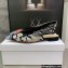 Dior J'Adior Slingback Ballerina Flats in Black Embroidered Cotton with Toile de Jouy Pop Motif in Multicolor Beads and Strass 2022