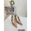 Dior Heel 9.5cm J'Adior Slingback Pumps in Beige Embroidered Jute Canvas 2022