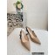 Dior Heel 6.5cm J'Adior Slingback Pumps in Beige Embroidered Jute Canvas 2022