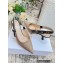 Dior Heel 6.5cm J'Adior Slingback Pumps in Beige Embroidered Jute Canvas 2022