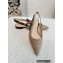 Dior J'Adior Slingback Ballerina Flats in Beige Embroidered Jute Canvas 2022