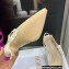 Dior Heel 9.5cm J'Adior Slingback Pumps in Macramé Embroidered Cotton White 2022