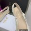 Dior J'Adior Slingback Ballerina Flats in Macramé Embroidered Cotton White 2022