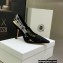 Dior Heel 9.5cm J'Adior Slingback Pumps in Macramé Embroidered Cotton Black 2022