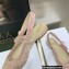 Dior J'Adior Slingback Ballerina Flats in Macramé Embroidered Cotton Nude 2022
