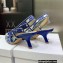 Dior Heel 6.5cm J'Adior Slingback Pumps in Bright Blue Toile de Jouy Embroidered Cotton 2022