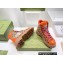 Gucci x The North Face ankle boots GG Beige/Orange 2022