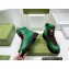 Gucci x The North Face ankle boots Leather Green 2022