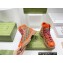 Gucci x The North Face ankle boots GG Beige/Orange 2022