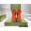 Gucci x The North Face ankle boots GG Beige/Orange 2022
