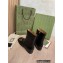 Gucci Leather ankle boots Black with Horsebit 2022