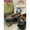 Gucci lug sole Loafers GG Canvas Beige with Double G 2022