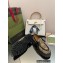 Gucci lug sole Loafers GG Canvas Beige with Double G 2022