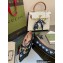 Gucci Lovelight crystals ballet flats with Horsebit and chain ‎713868 Black 2022