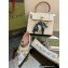 Gucci Lovelight crystals ballet flats with Horsebit and chain ‎713868 White 2022
