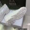 Dior Heel 5.5cm Brushed Calfskin Code Loafers White 2022