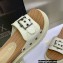 Dior Diorquake Strap Slides Sandals in Calfskin White 2022