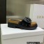 Dior Diorquake Strap Slides Sandals in Calfskin Black 2022