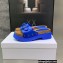 Dior Diorquake Strap Slides Sandals in Calfskin Blue 2022