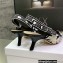 Dior Heel 6.5cm J'Adior Slingback Pumps in Black Multicolor Embroidered Cotton with Toile de Jouy Pop Motif 2022