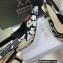 Dior Heel 6.5cm J'Adior Slingback Pumps in Black Multicolor Embroidered Cotton with Toile de Jouy Pop Motif 2022