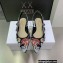 Dior J'Adior Slingback Ballerina Flats in Black Multicolor Embroidered Cotton with Toile de Jouy Pop Motif 2022