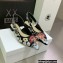 Dior J'Adior Slingback Ballerina Flats in Black Multicolor Embroidered Cotton with Toile de Jouy Pop Motif 2022
