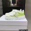 Dior Dior-ID Sneakers in Gradient and Reflective Technical Fabric Green 2022