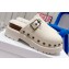 Dior Diorquake Clog in Calfskin and Shearling White 2022