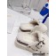 Dior Diorquake Clog in Calfskin and Shearling White 2022