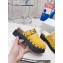 Dior Diorquake Clog in Calfskin and Shearling Yellow 2022