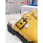 Dior Diorquake Clog in Calfskin and Shearling Yellow 2022