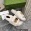 Gucci x The North Face shearling slides White 2022