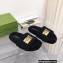 Gucci x The North Face shearling slides Black 2022