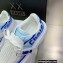 Dior Dior-ID Sneakers in Gradient and Reflective Technical Fabric Blue 2022