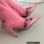 Balenciaga Arena lambskin Cagole Boots Pink 2022