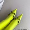 Balenciaga Arena lambskin Cagole Boots Neon Yellow 2022