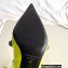 Balenciaga Arena lambskin Cagole Boots Neon Yellow 2022