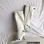 Balenciaga Arena lambskin Cagole Boots White 2022
