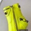 Balenciaga Arena lambskin Cagole Booties Neon Yellow 2022