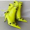 Balenciaga Arena lambskin Cagole Booties Neon Yellow 2022
