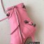 Balenciaga Arena lambskin Cagole Booties Pink 2022