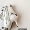 Balenciaga Arena lambskin Cagole Booties White 2022