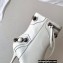 Balenciaga Arena lambskin Cagole Booties White 2022