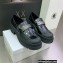 Dior Heel 5.5cm Brushed Calfskin Code Loafers Black 2022