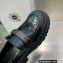 Dior Heel 5.5cm Brushed Calfskin Code Loafers Black 2022
