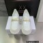 Dior Heel 5.5cm Brushed Calfskin Code Loafers White 2022